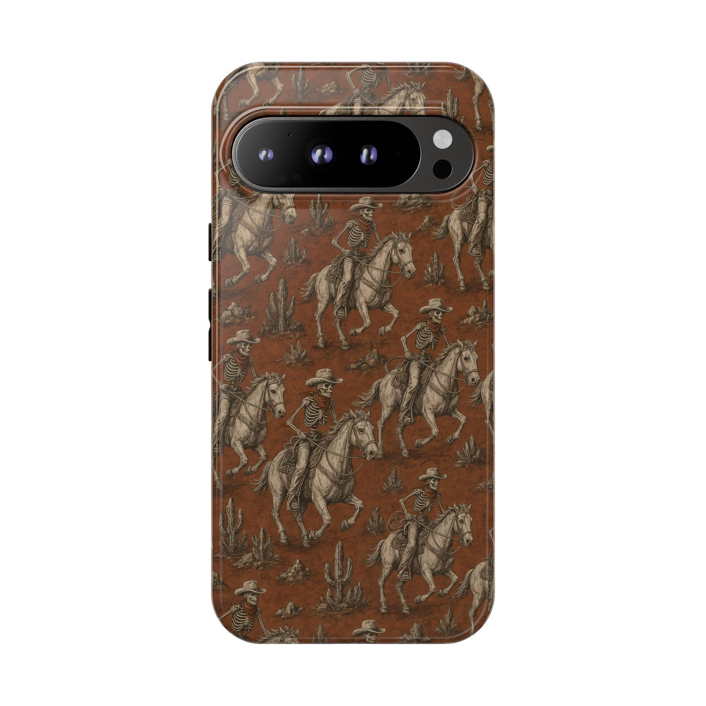Skeleton Cowboy Ride Tough Case