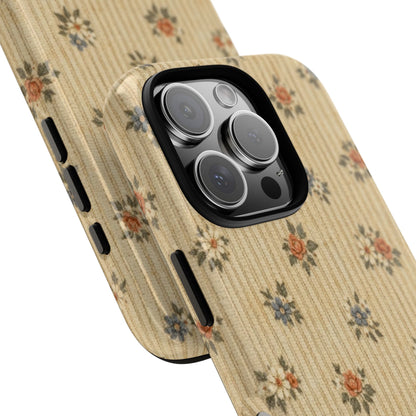 Striped Floral Tough Case