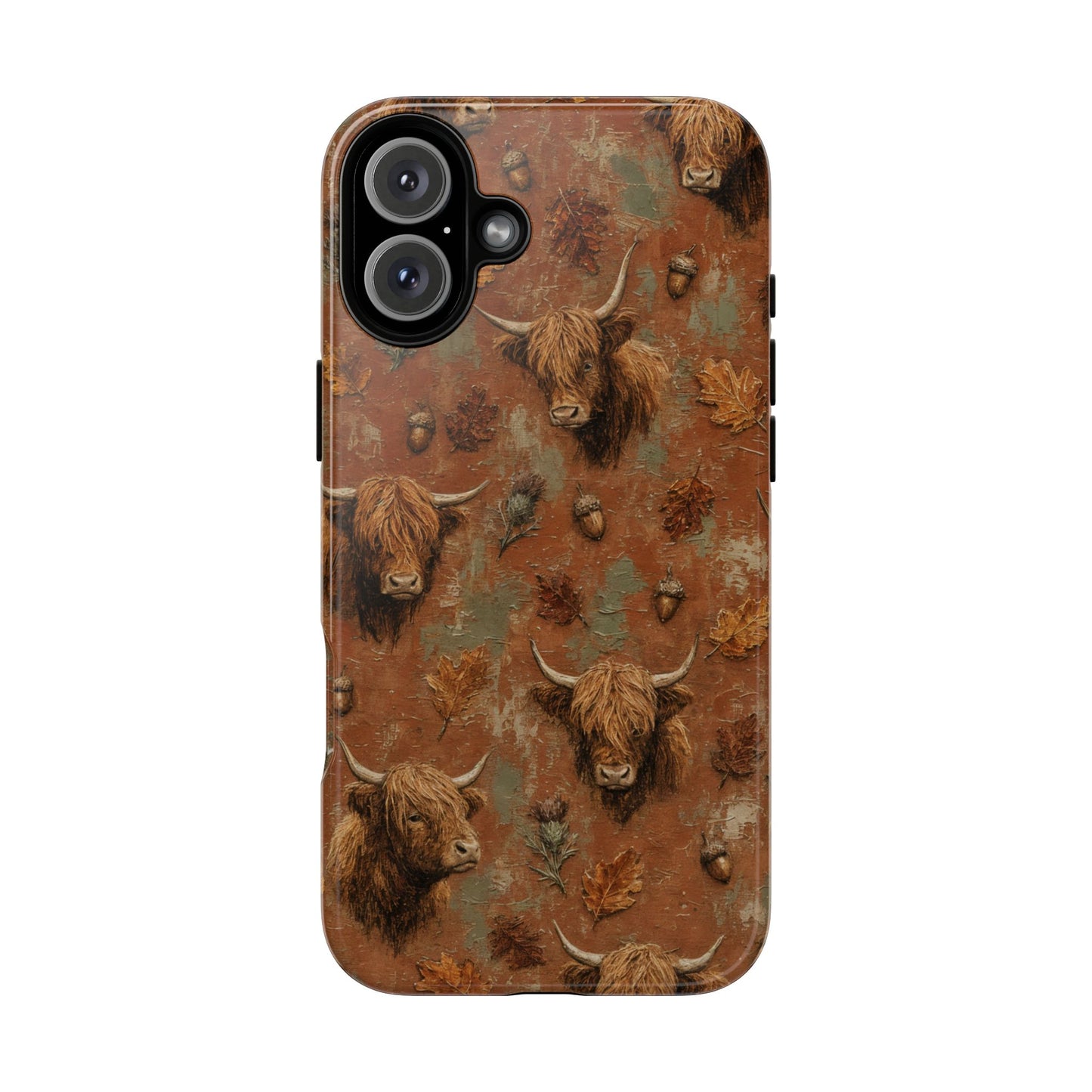 Autumn Highland Cow Tough Case