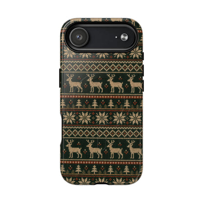 Fair Isle Deer Magnetic Case