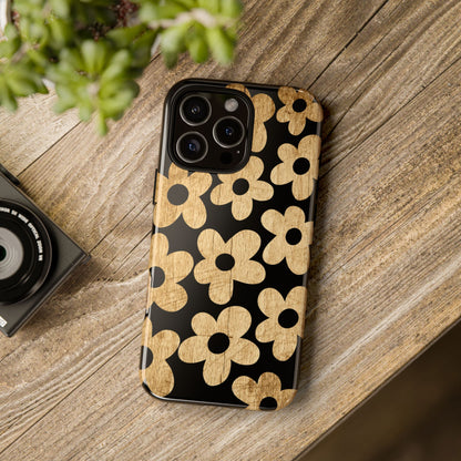 Retro Flower Tough Phone Case