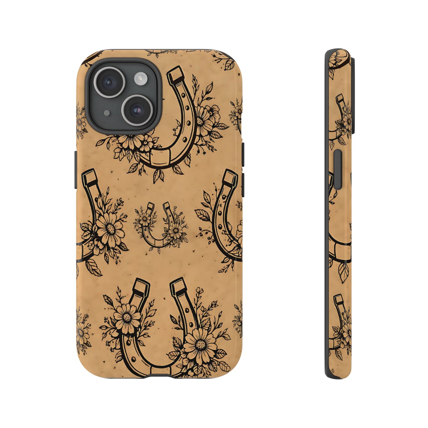 Floral Horseshoes Tough Case