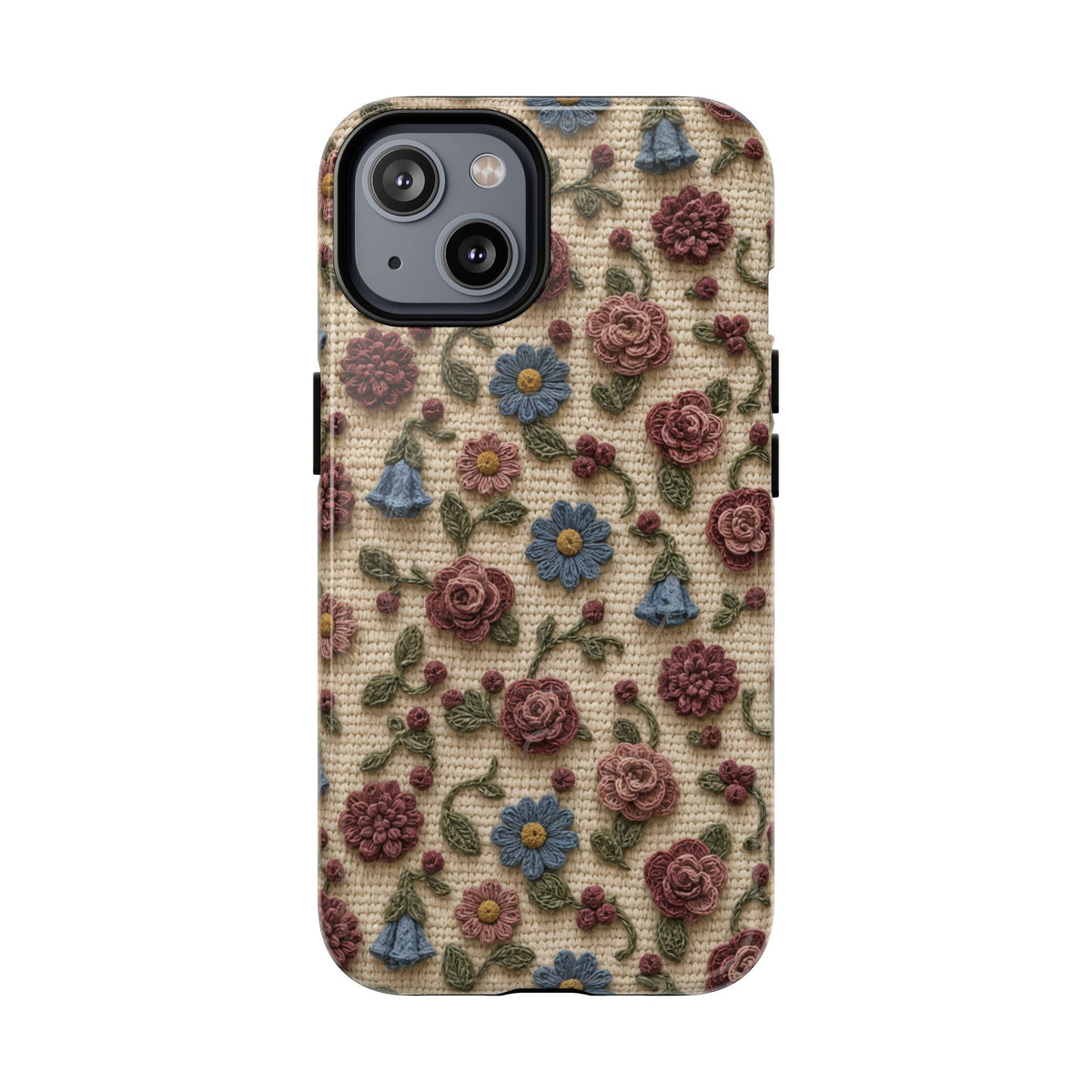 Crochet Flower Garden Magnetic Case