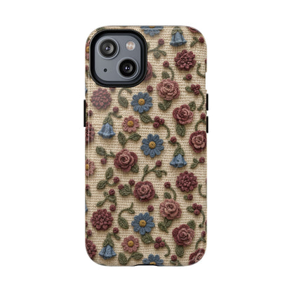 Crochet Flower Garden Magnetic Case