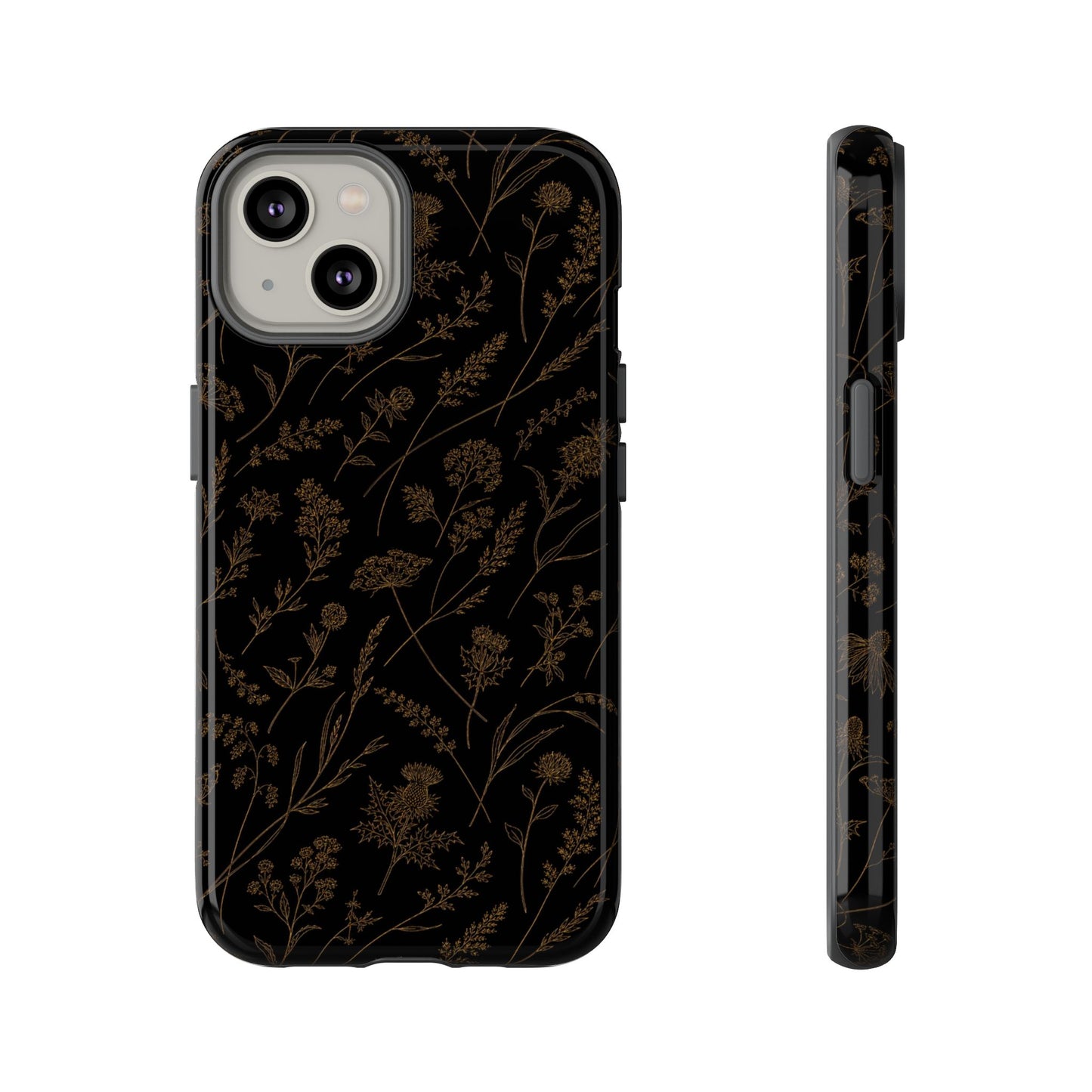 Gold Wildflowers Tough Case