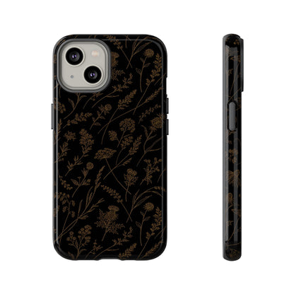 Gold Wildflowers Tough Case