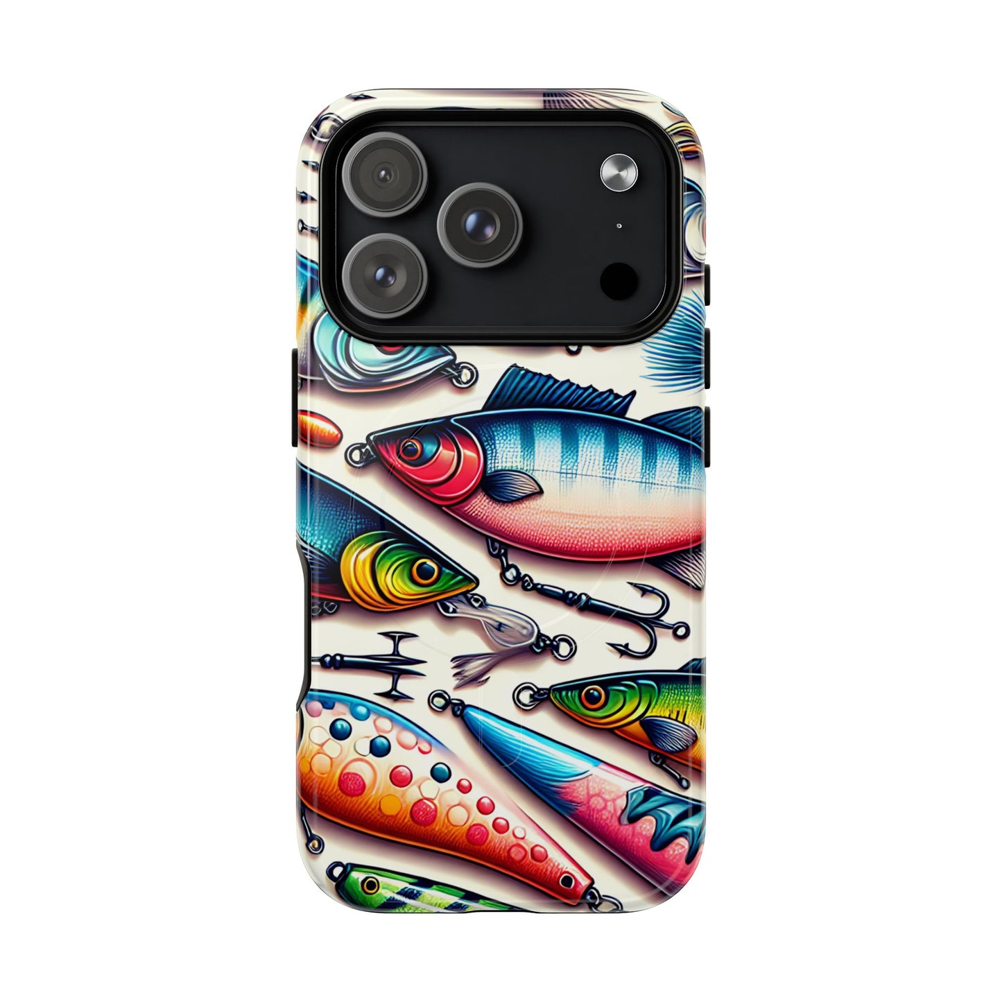 Colorful Fishing Lures Magnetic Case