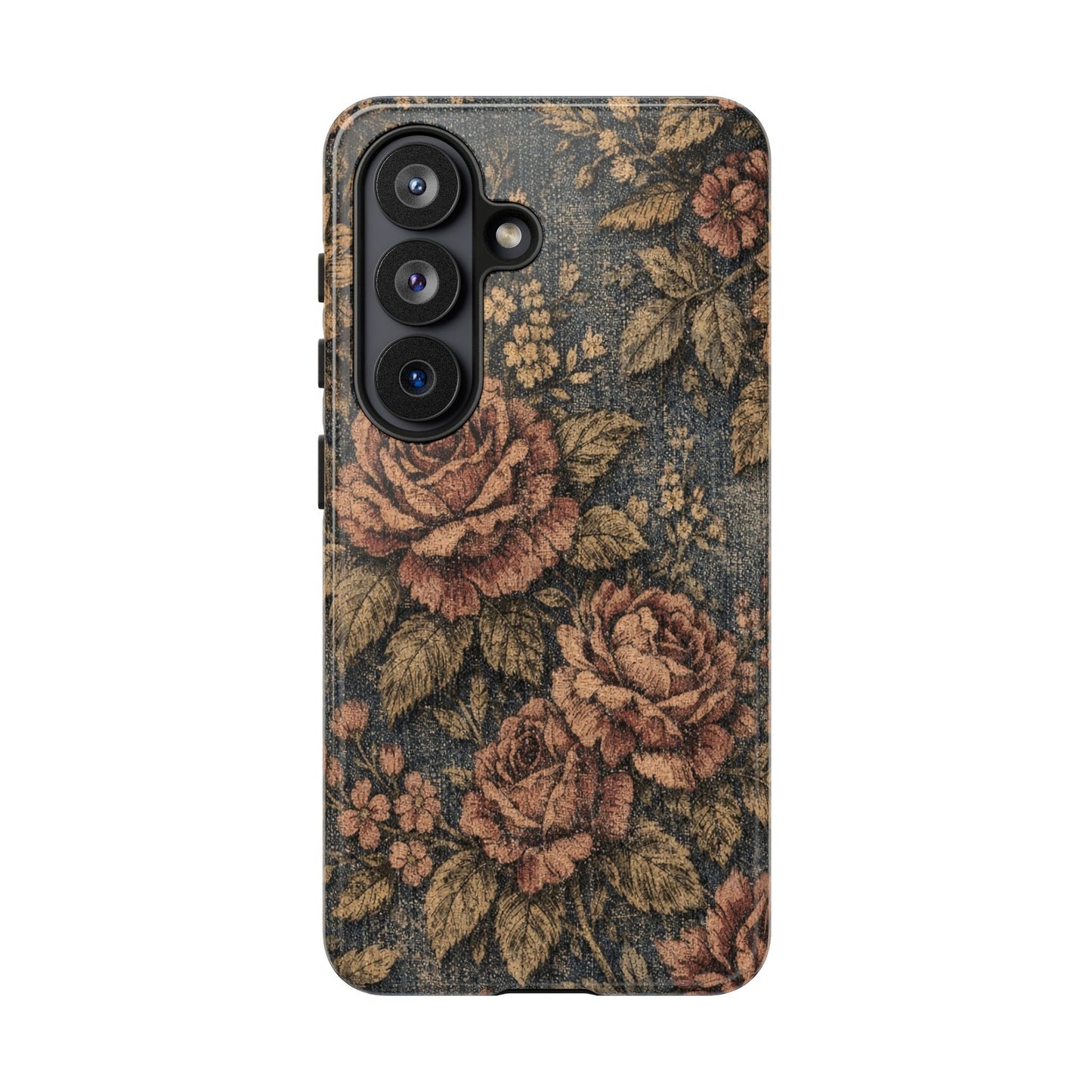 Denim Blooms Tough Case