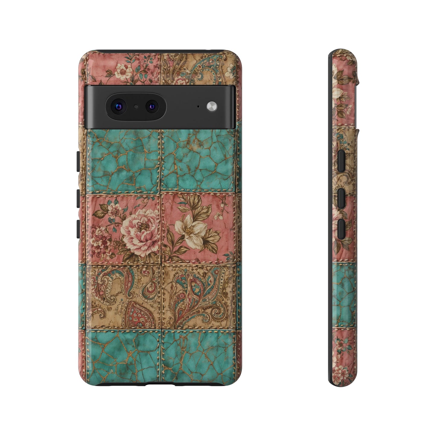 Turquoise Paisley Tough Case