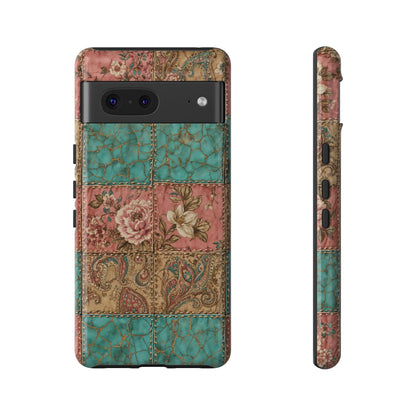 Turquoise Paisley Tough Case