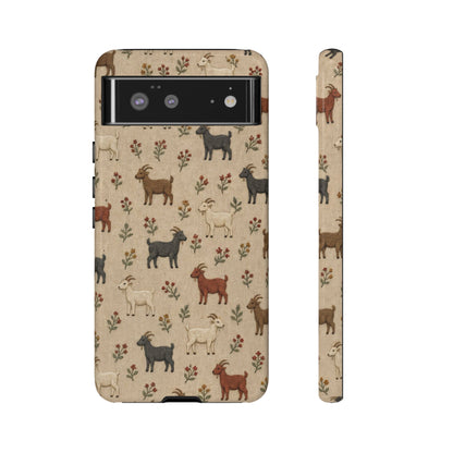 Stitched Goats Tough Case