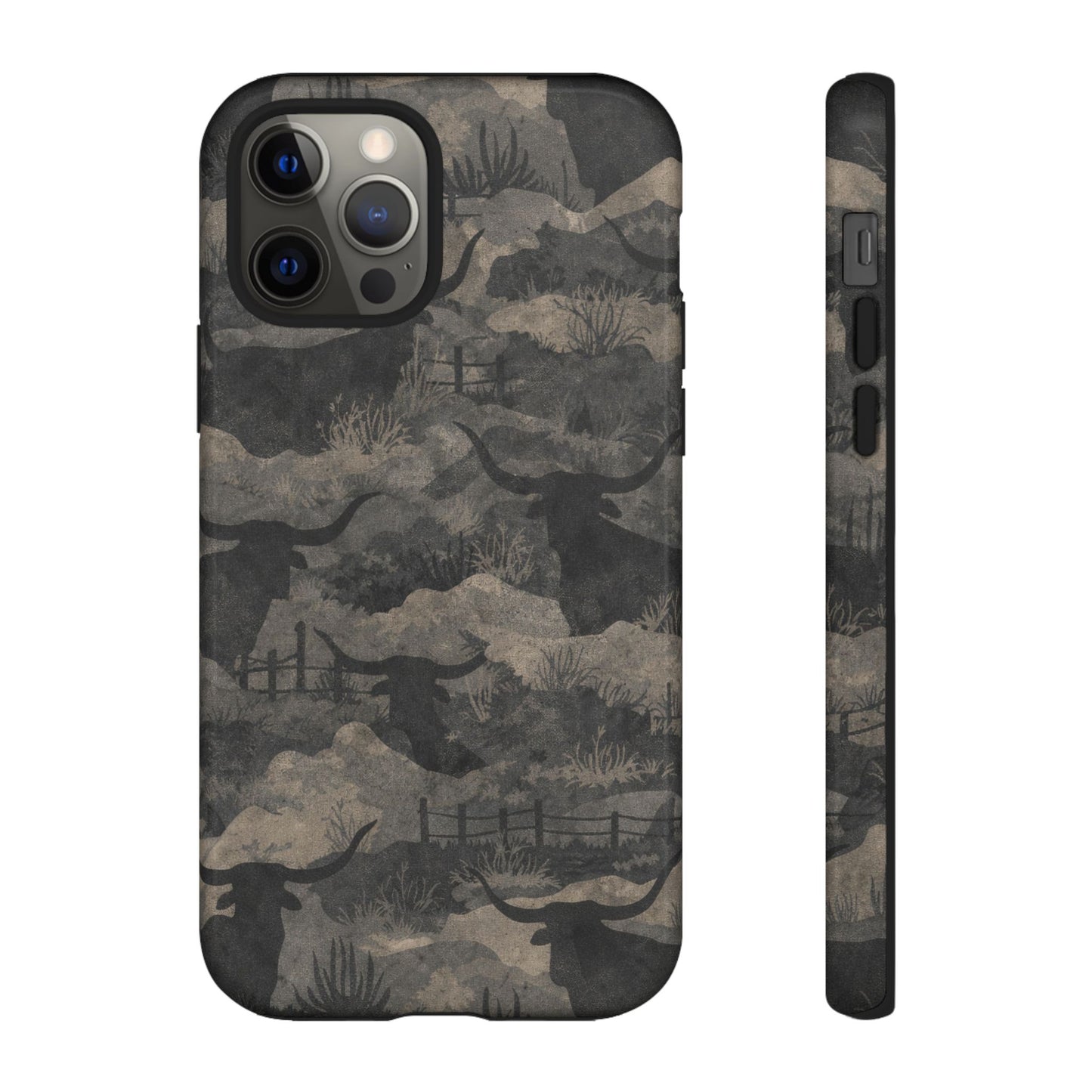 Camo Longhorns Tough Case