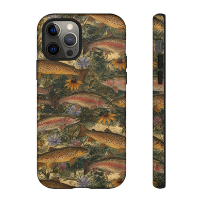 Floral Trout Tough Case