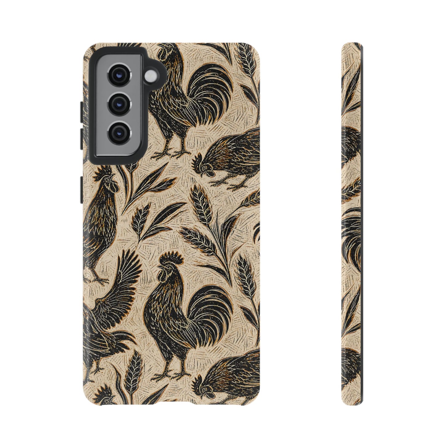 Carved Rooster Tough Case