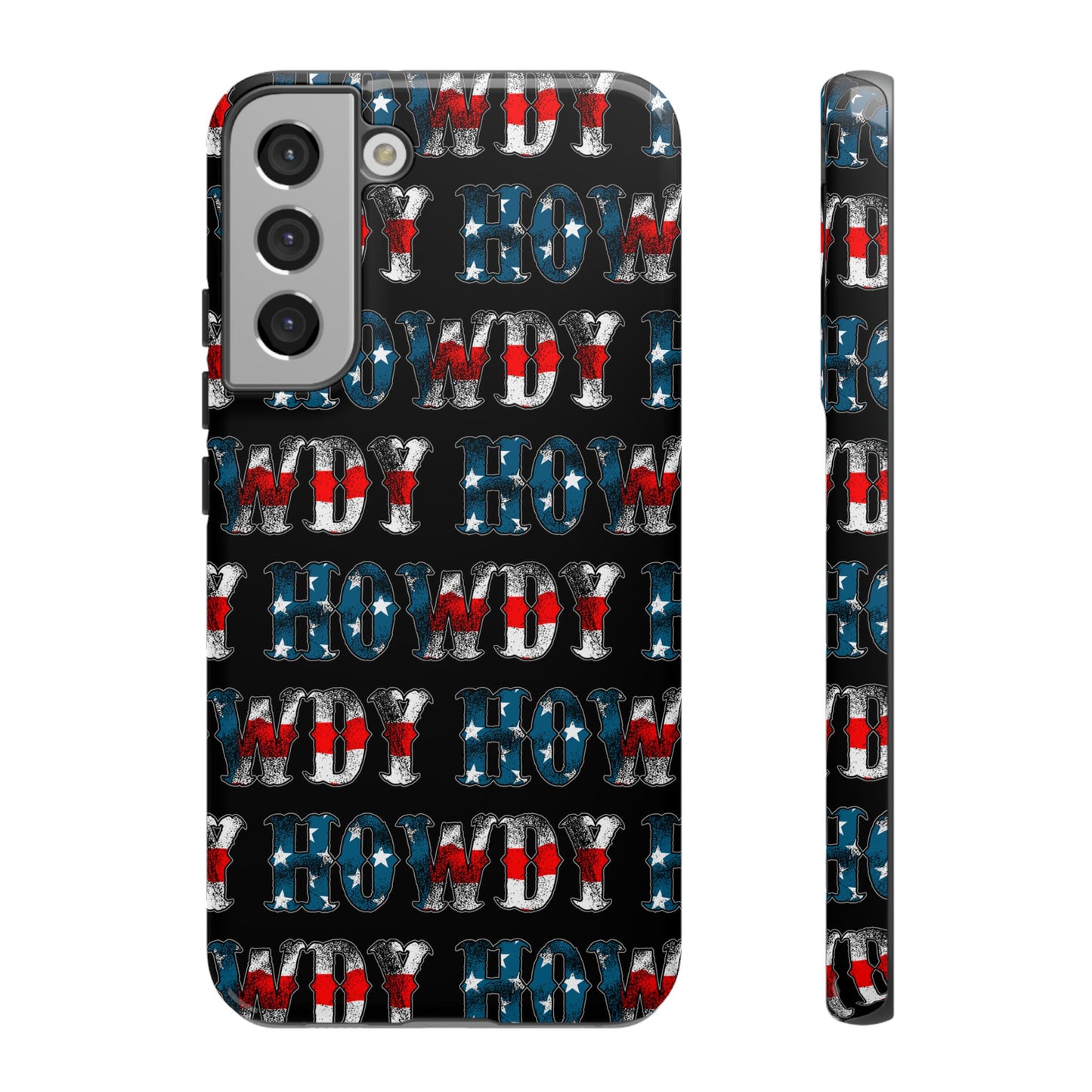 Patriotic Howdy Tough Case