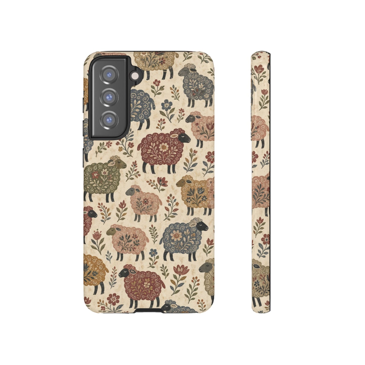 Folk Sheep Tough Case