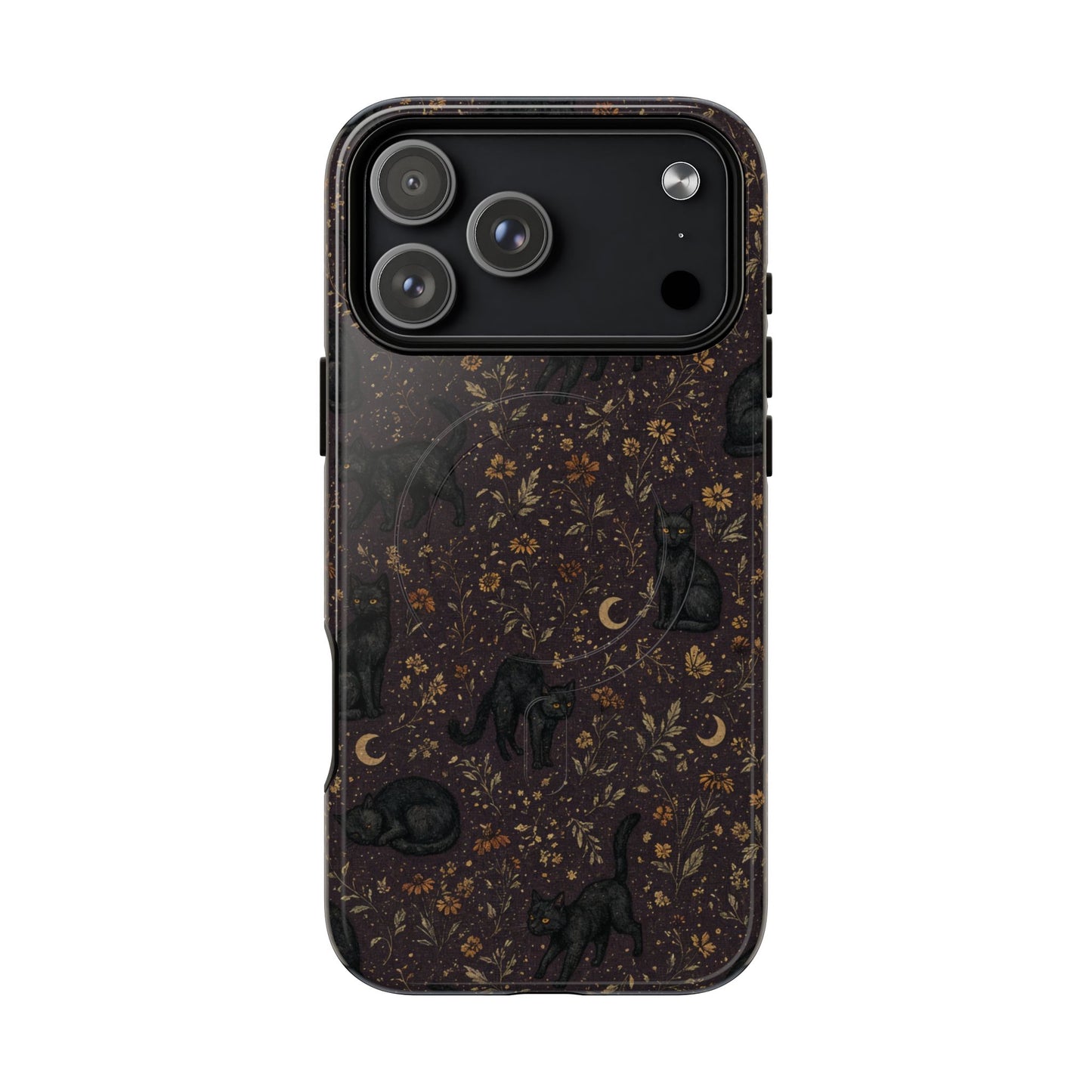 Prairie Black Cats Magnetic Case