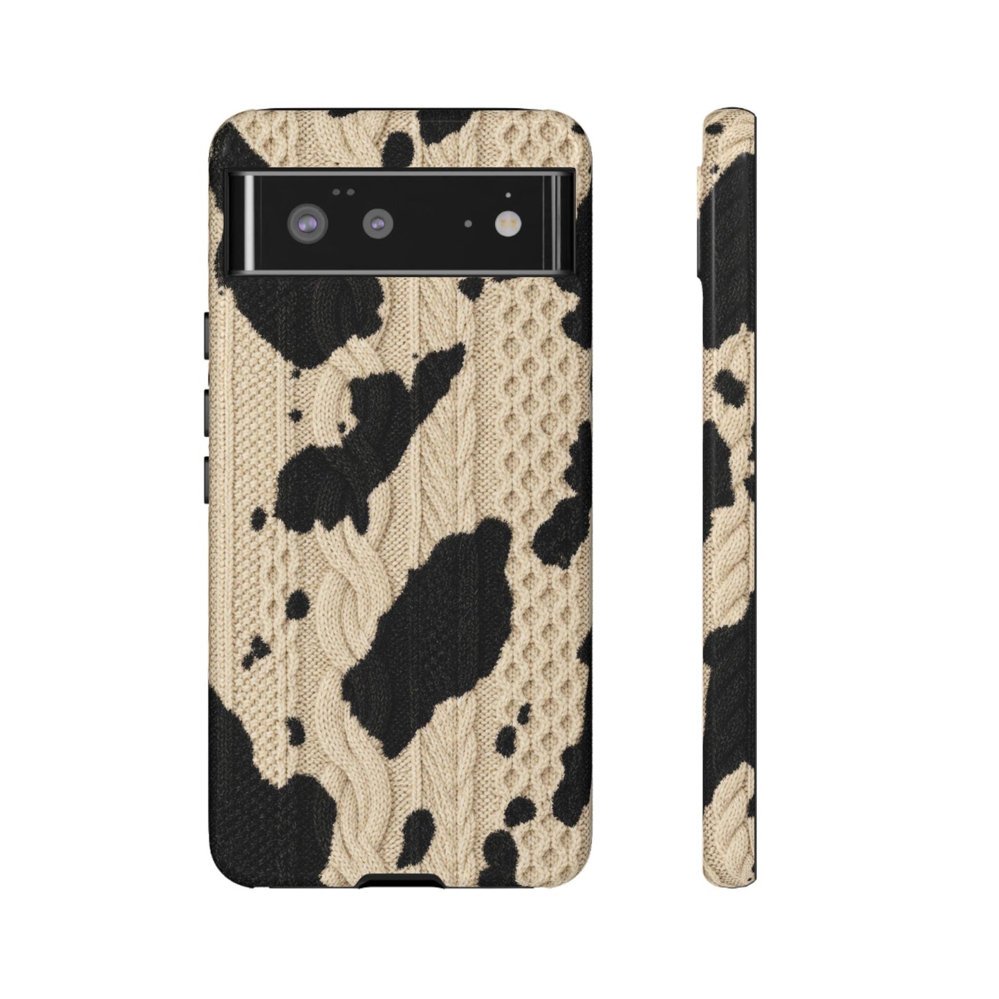 Cable Knit Cowhide Tough Case