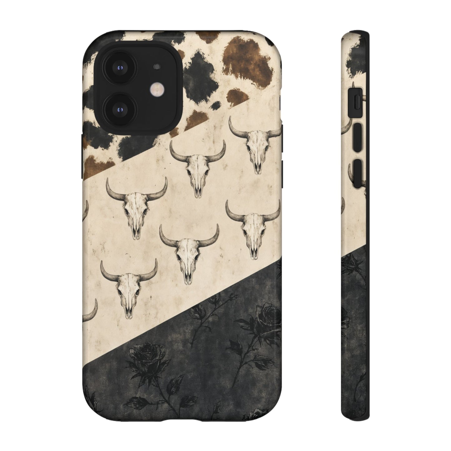Bull Skull Rose Tough Case