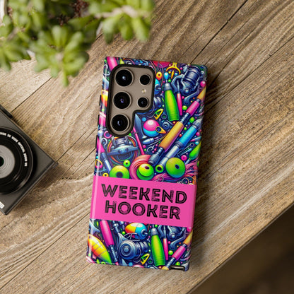 Weekend Hooker Neon Phone Case
