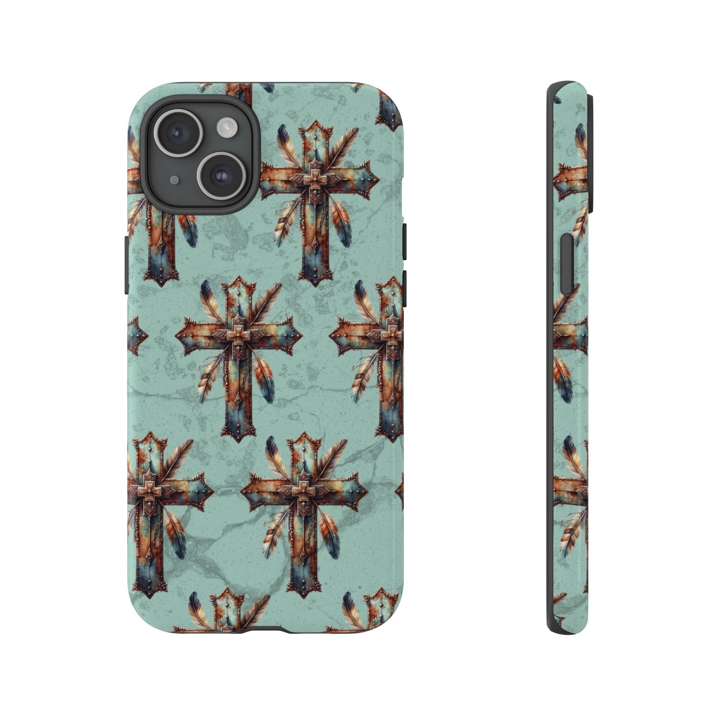 Crosses And Feathers Tough Case