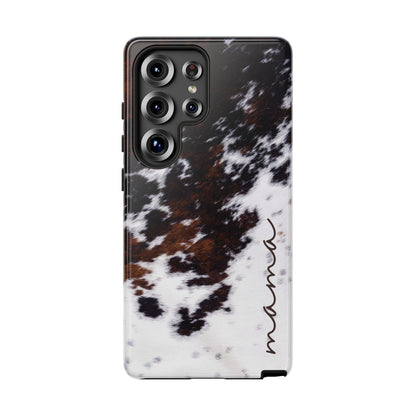 Cowhide Mama Tough Phone Case