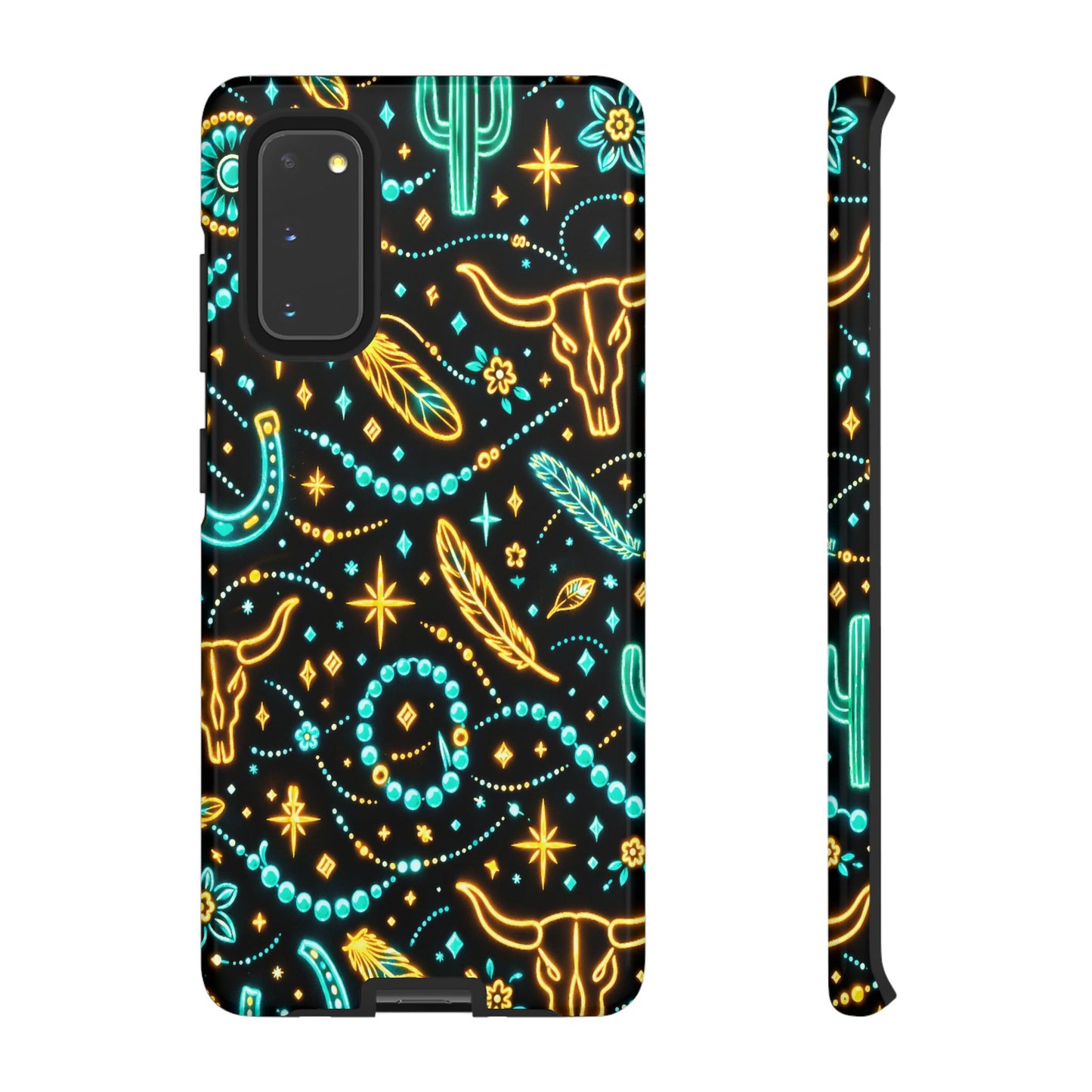 Neon Turquoise Tough Case