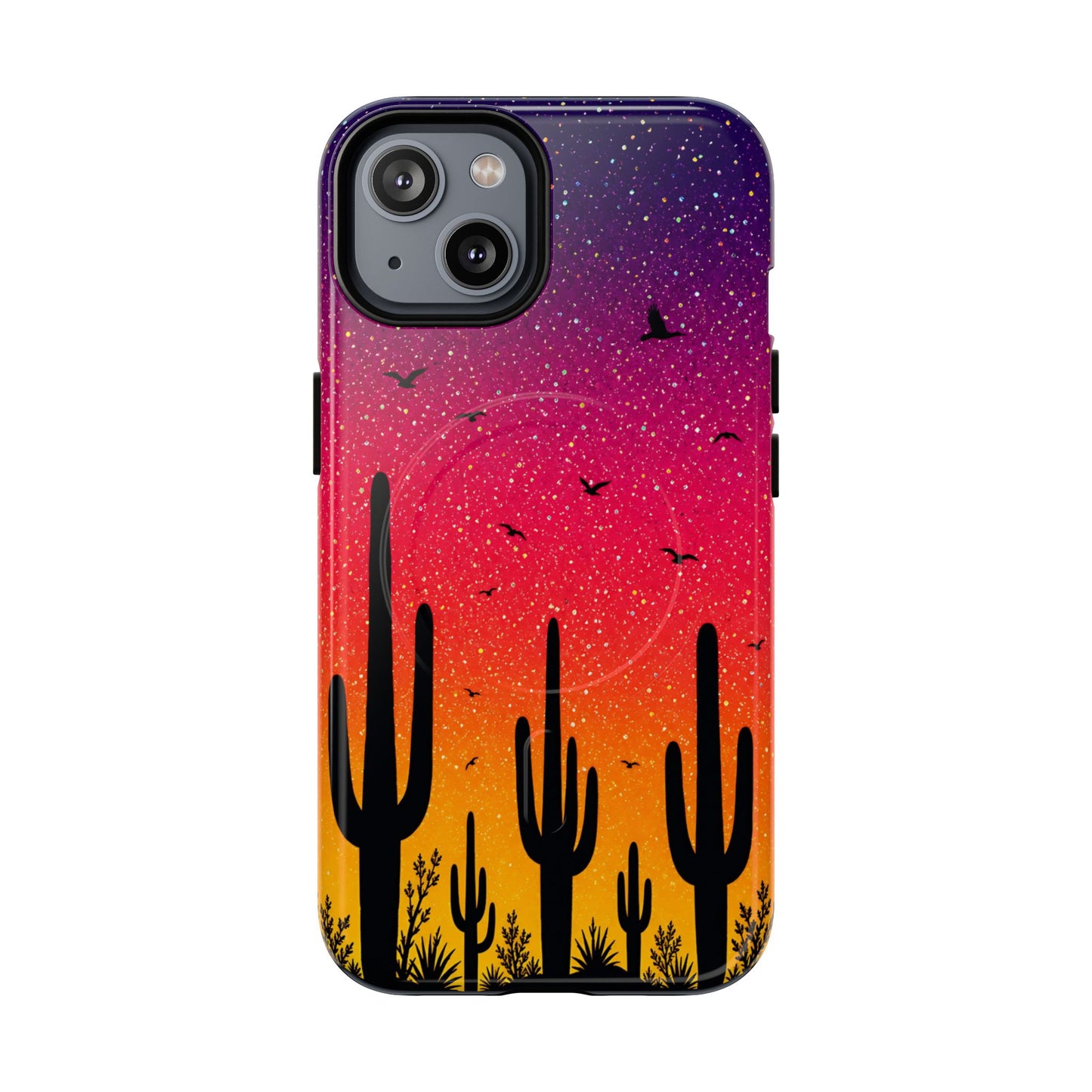 Cactus Sunset Magnetic Case