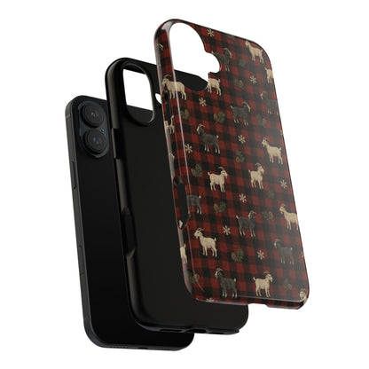 Buffalo Check Goats Tough Case