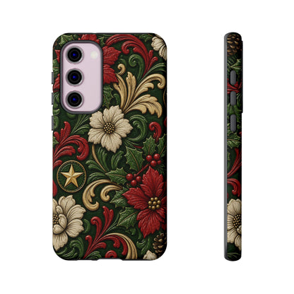 Tooled Christmas Stars Tough Case