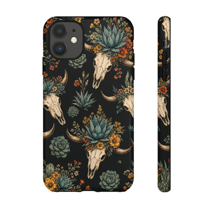 Desert Bloom Skull Tough Case