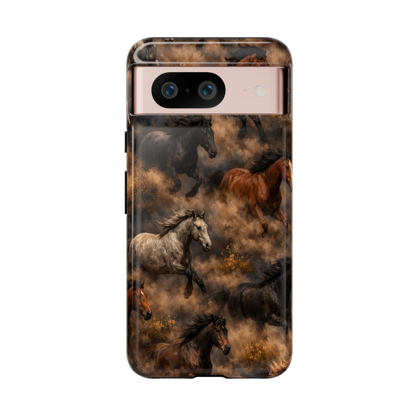 Running Horses Tough Case