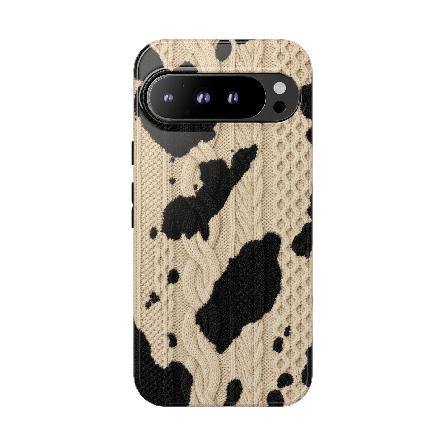 Cable Knit Cowhide Tough Case