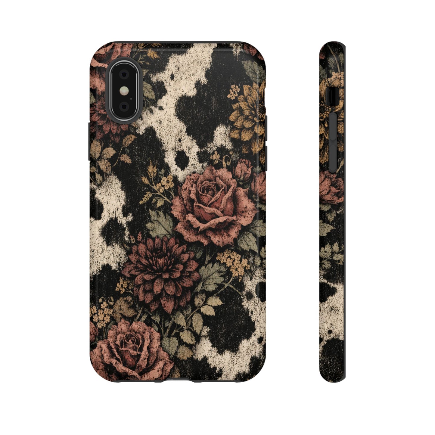 Cowhide Bloom Tough Case