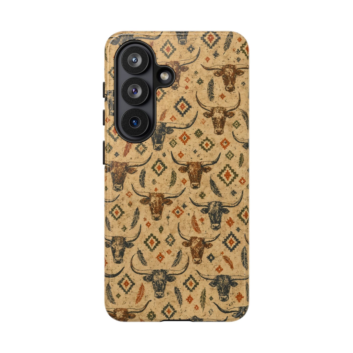 Longhorn Aztec Tough Case