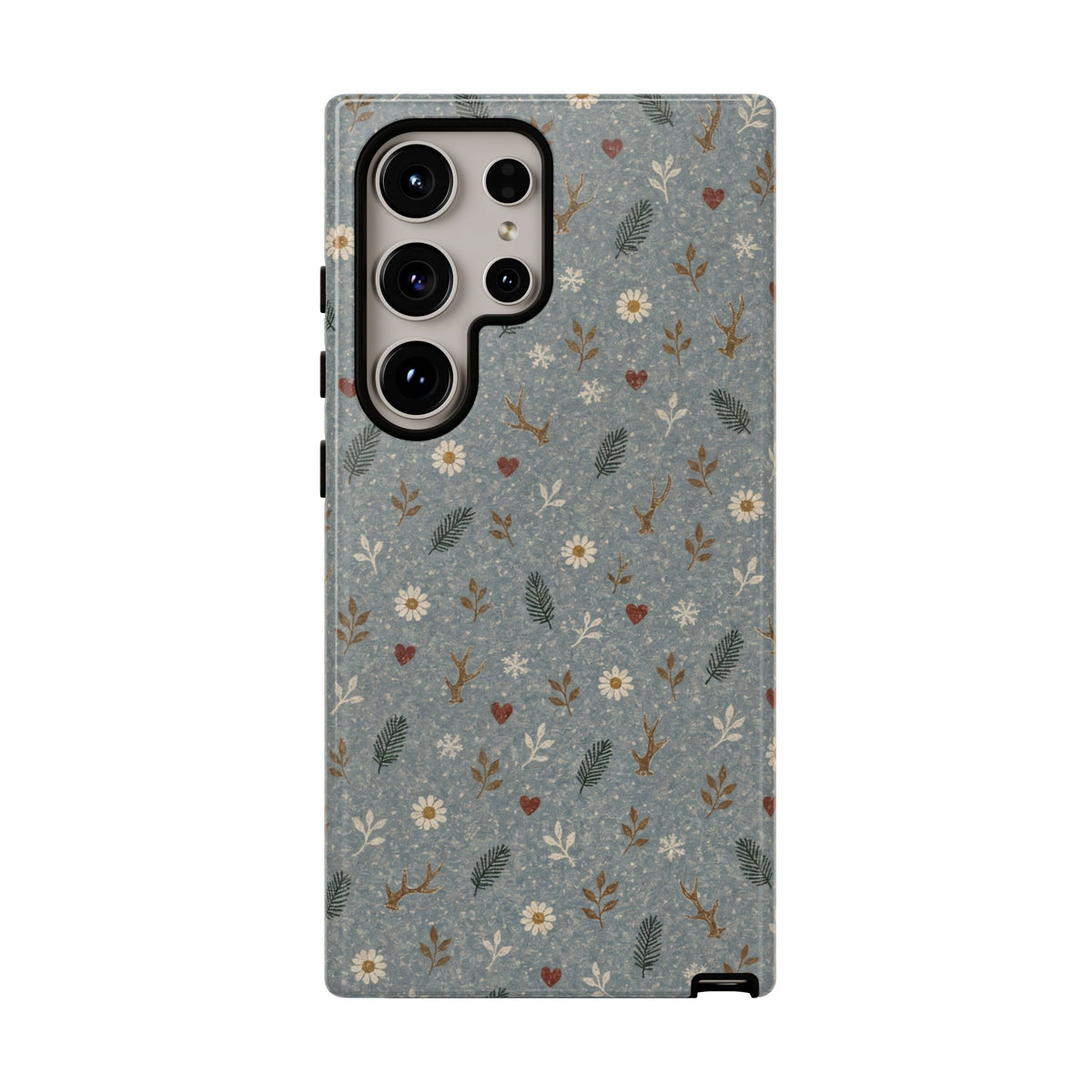 Antler Daisies Snow Tough Case