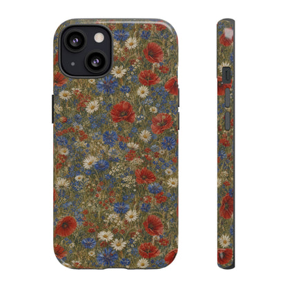 Patriotic Wildflowers Tough Case