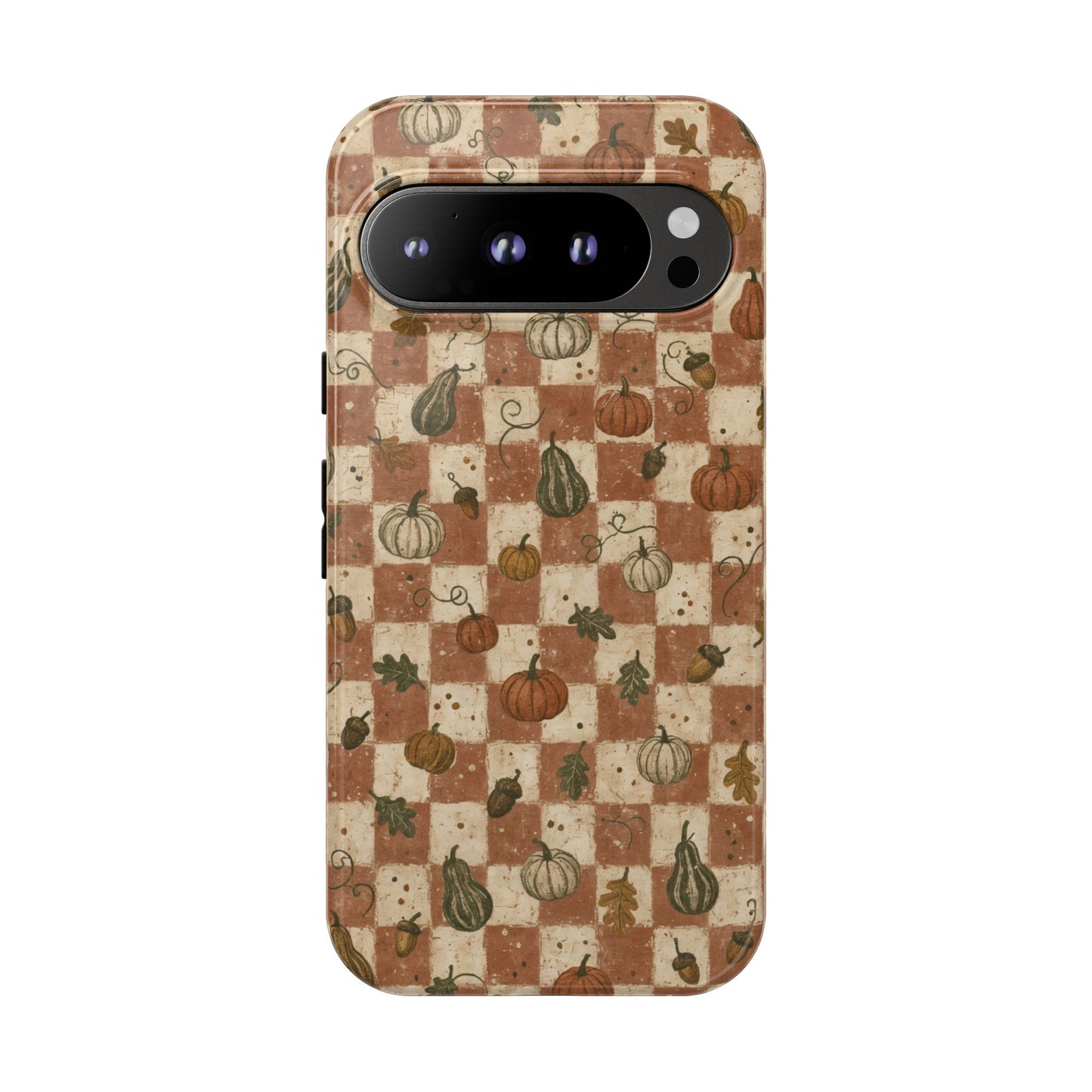 Pumpkin Checker Tough Case