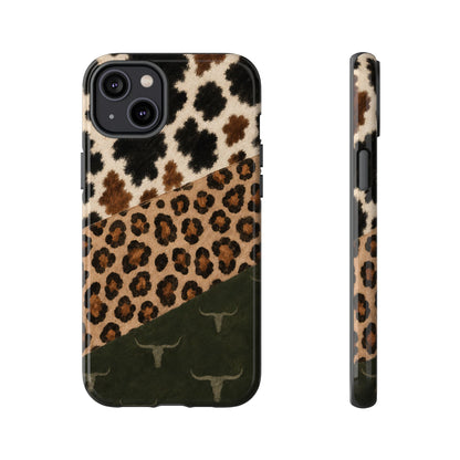 Leopard Longhorn Tough Case