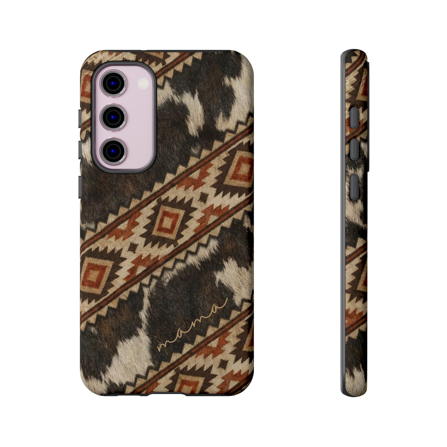 Cowhide Aztec Mama Tough Case