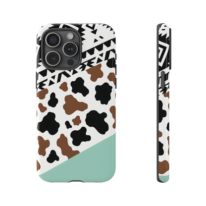 Mint Aztec Cowhide Tough Case