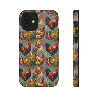 Painted Chickens Tough Case