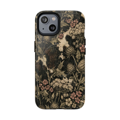 Cowhide Thistle Magnetic Case