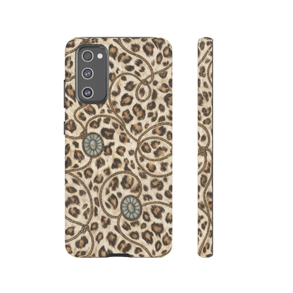 Leopard Rope Conchos Tough Case