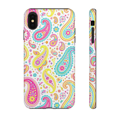 Neon Paisley Tough Case