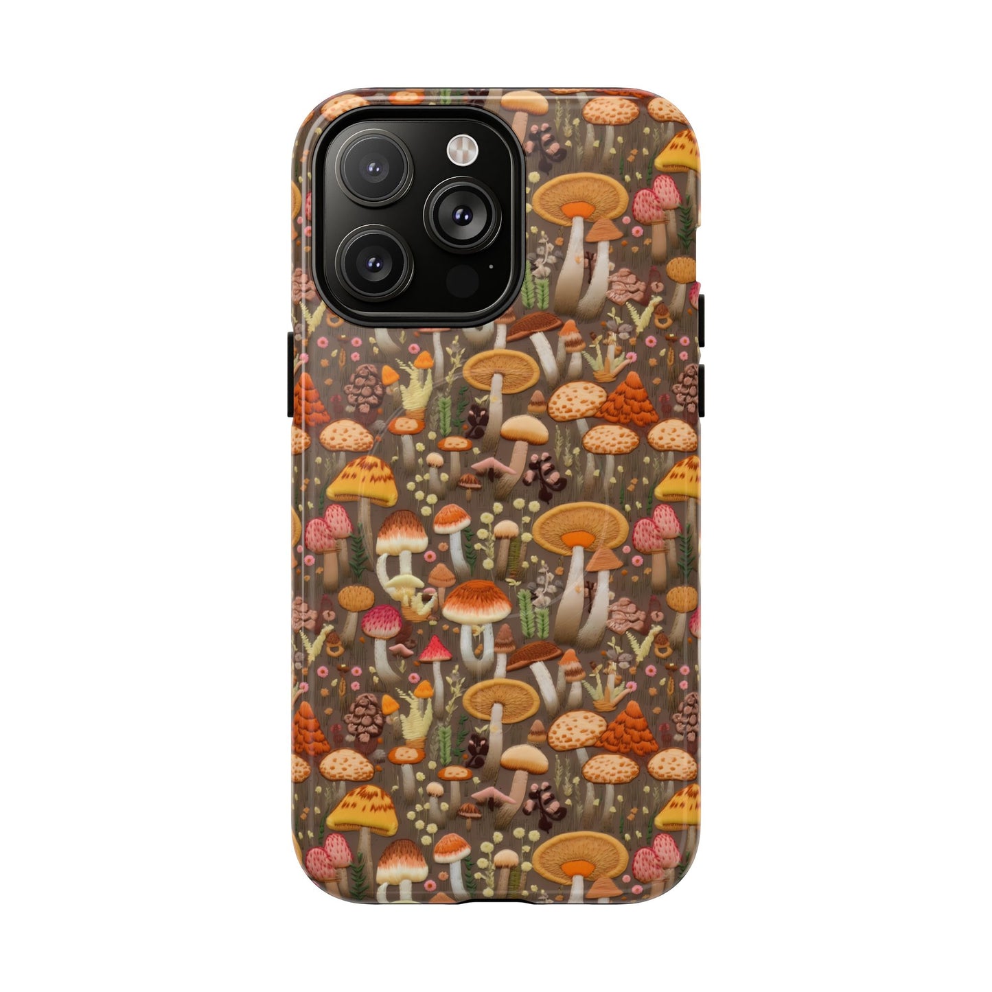 Orange Mushroom Magnetic Case