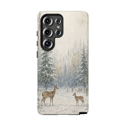 Snowy Doe Tough Case