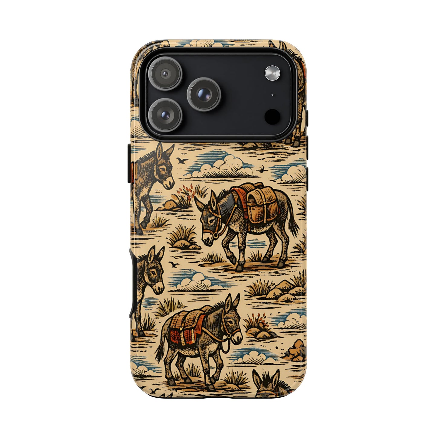 Western Donkey Tough Case