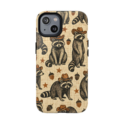 Retro Raccoon Magnetic Case