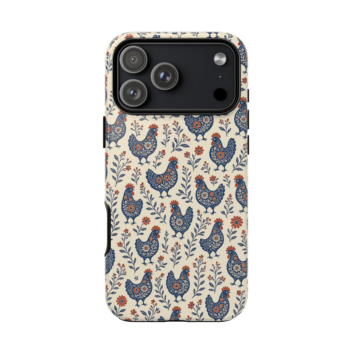 Folk Hens Tough Case